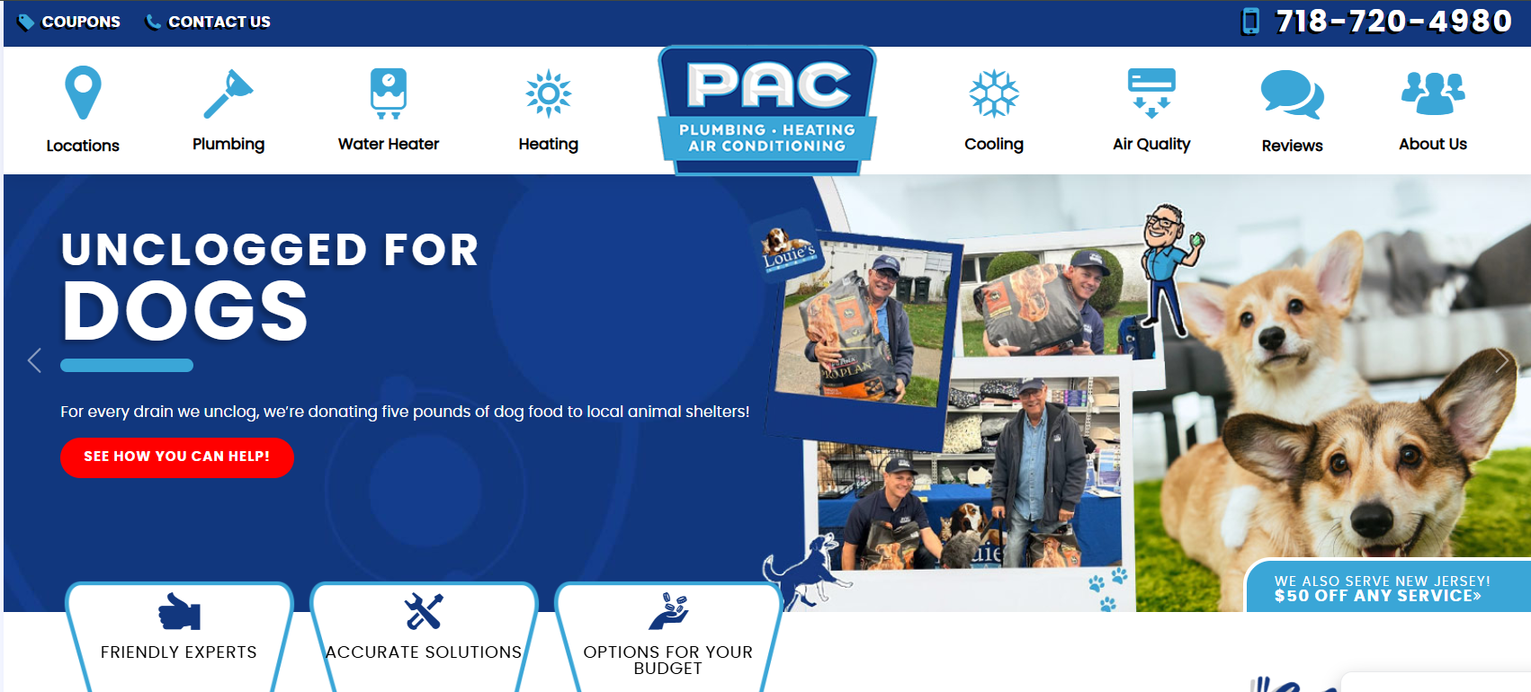 PAC Plumbing, Heating, Air Conditioning