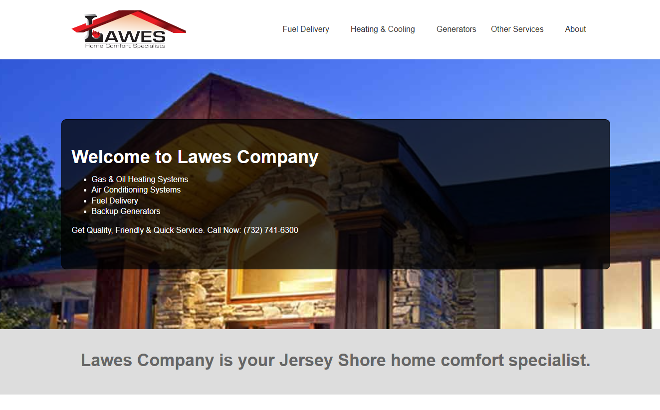 Lawes Company - Century-old HVAC and oil heat specialist serving Middletown Township NJ
